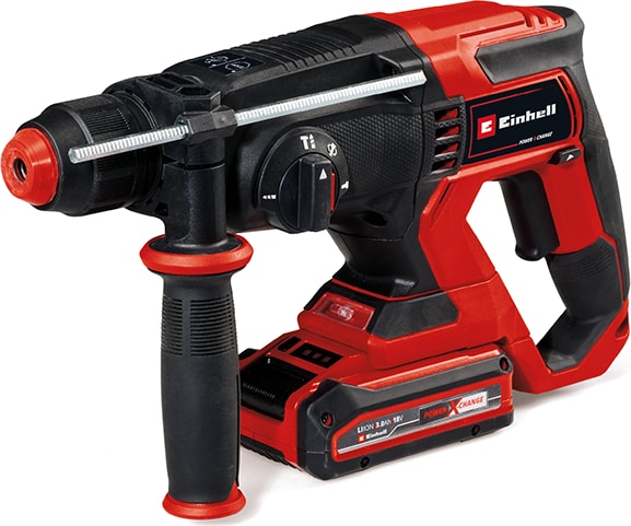 EİNHELL Akülü Alet Seti Power X-Change (Akülü avuç taşlama TE-AG 18/115-2 Li, Akülü darbeli vidalama TE-CD 18/48 Li-i, Akülü pnömatik matkap TE-HD 18/20 Li, 2 x 3.0 Ah akü, şarj cihazı) - 4257242