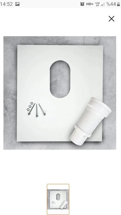 Klozet Montaj Aparatı / Paslanmaz Çelik / Sugiderli