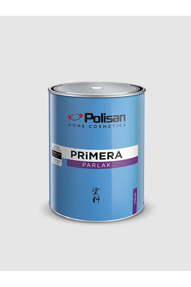 POLİSAN PRİMERA PARLAK YAĞLI BOYA SİYAH 0,75L
