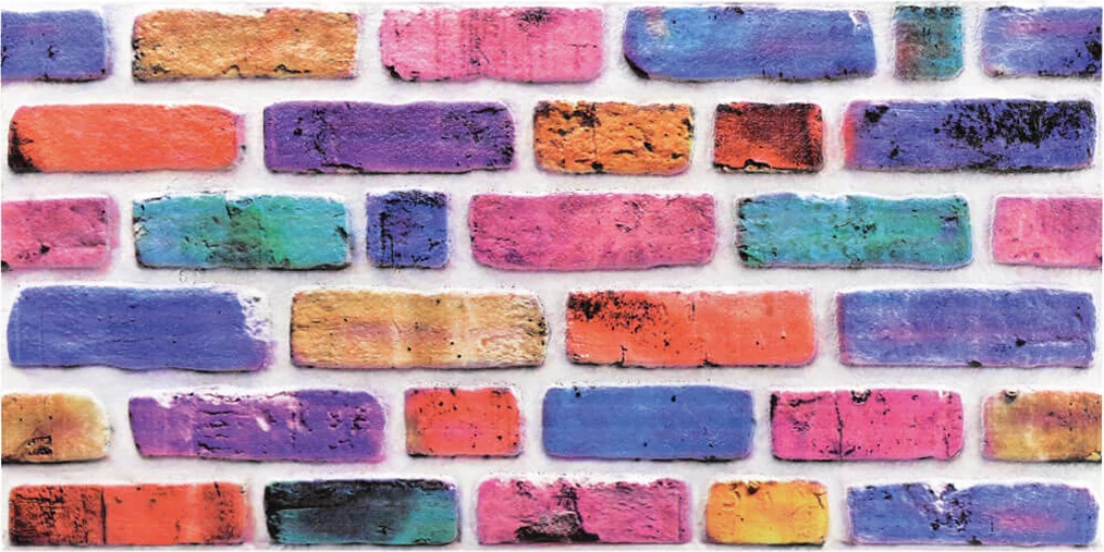 5 Adet (2,5m2) x Tuğla Desenli 3 Boyutlu Renkli Strafor Köpük Duvar Kaplama Paneli (BR-564)