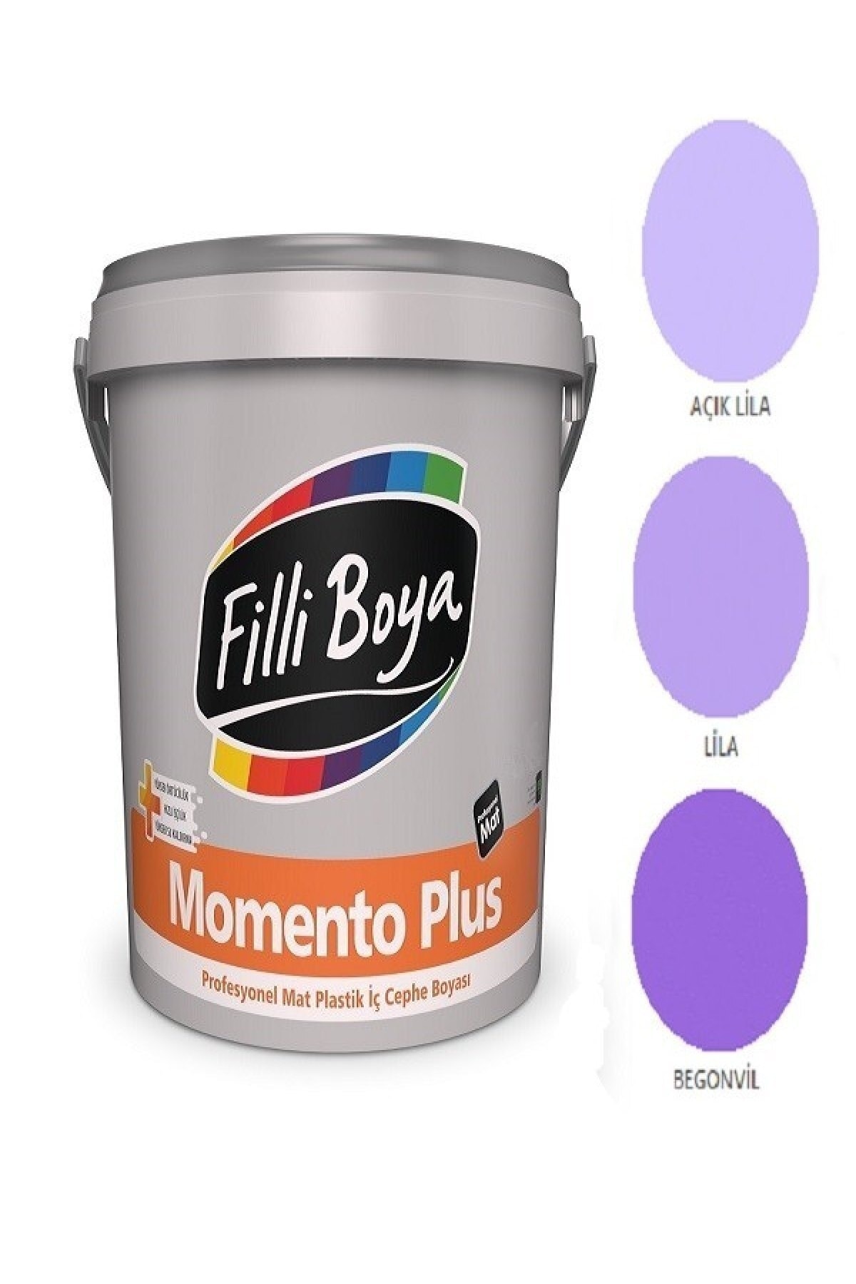 Momento Plus Profesyonel Mat Plastik Iç Cephe Boyası 2.5lt (açık Lila)