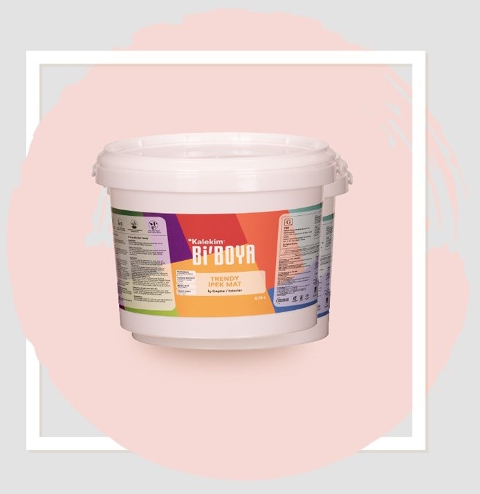 Pembe Gonca İpek Mat İç Cephe Boya 0,75 Lt