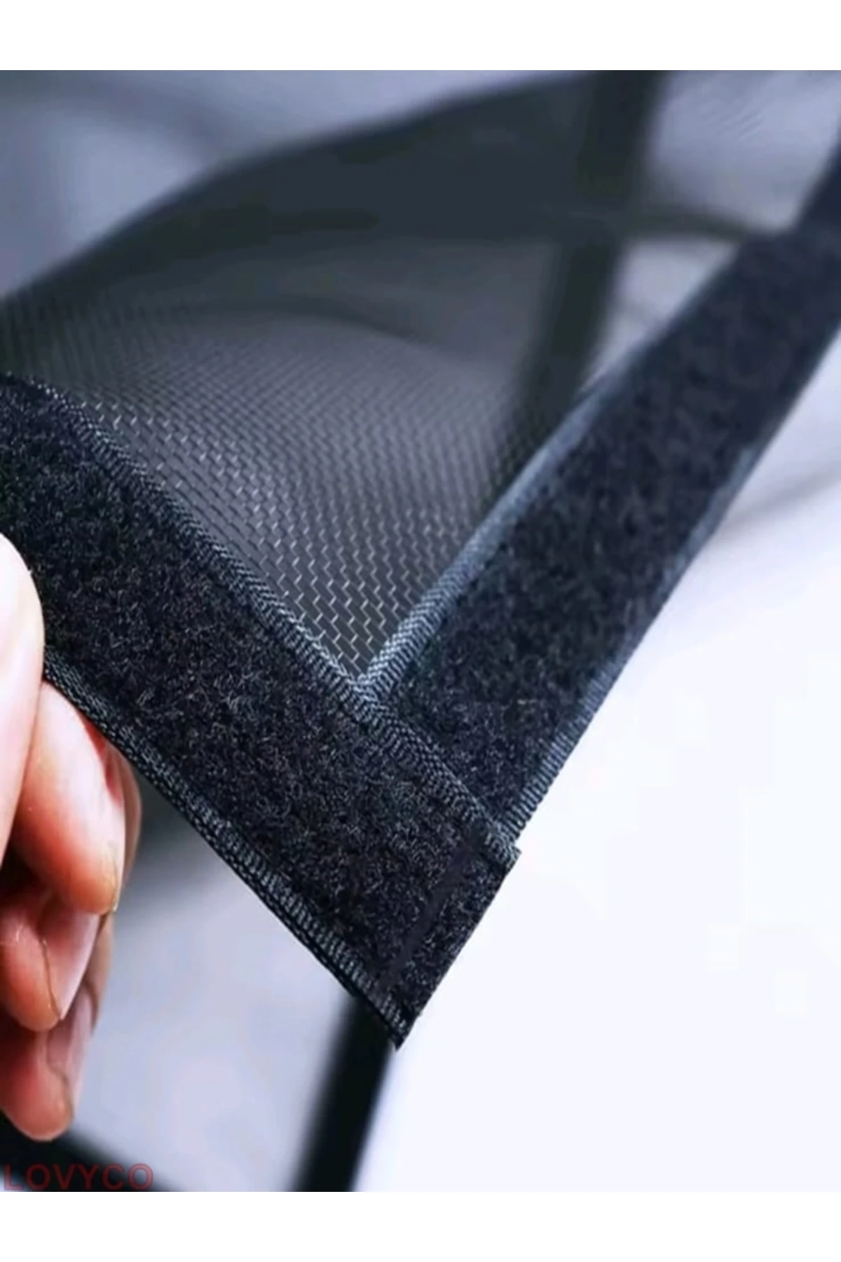 Yedek Cırtbant Tül Sineklik Cırt Bandı 2 Mt Yapışkanlı Siyah Cırt Bant 2 Cm Genişlik(TÜL YOKTUR)