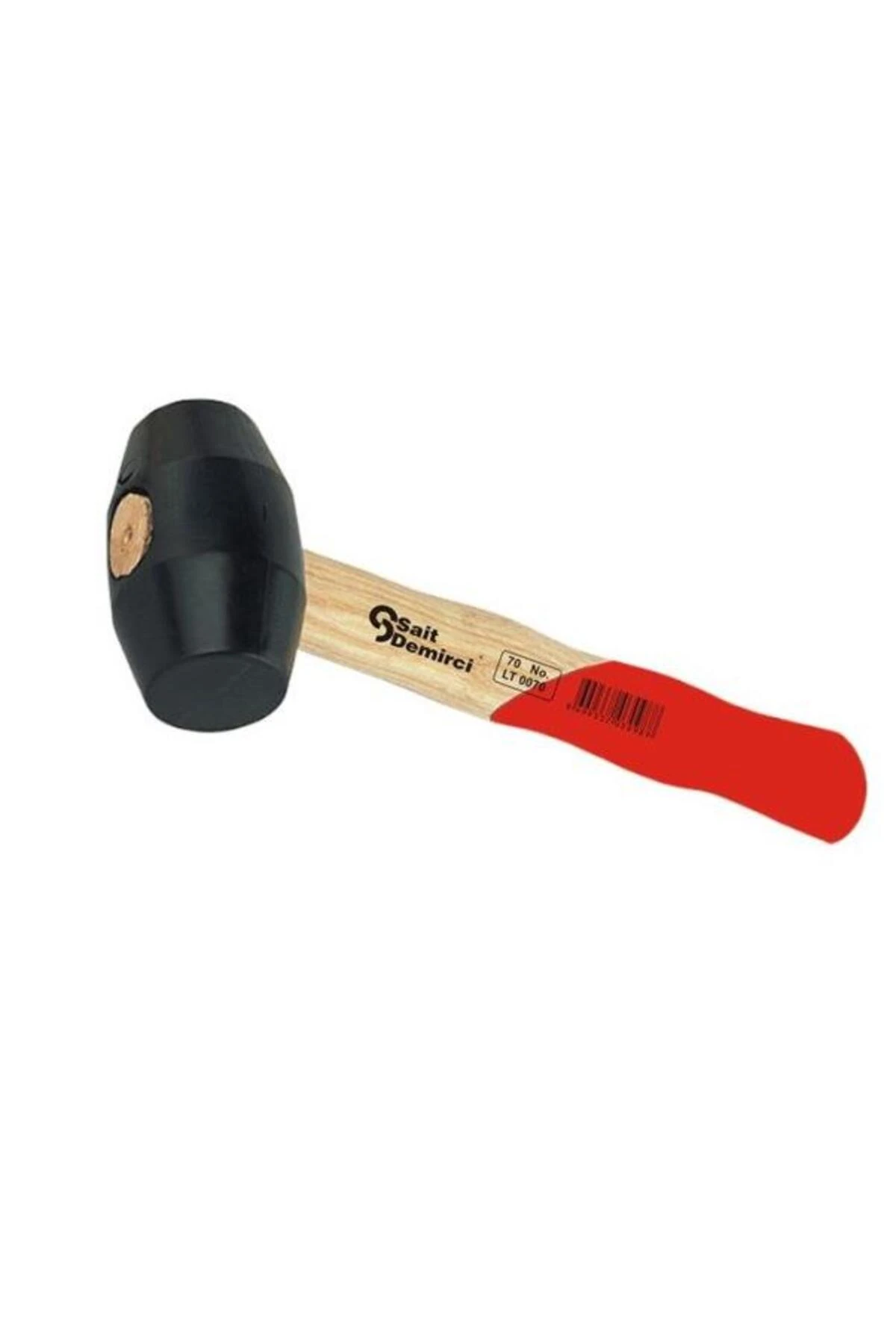 Ahşap Saplı Lastik Tokmak No:60