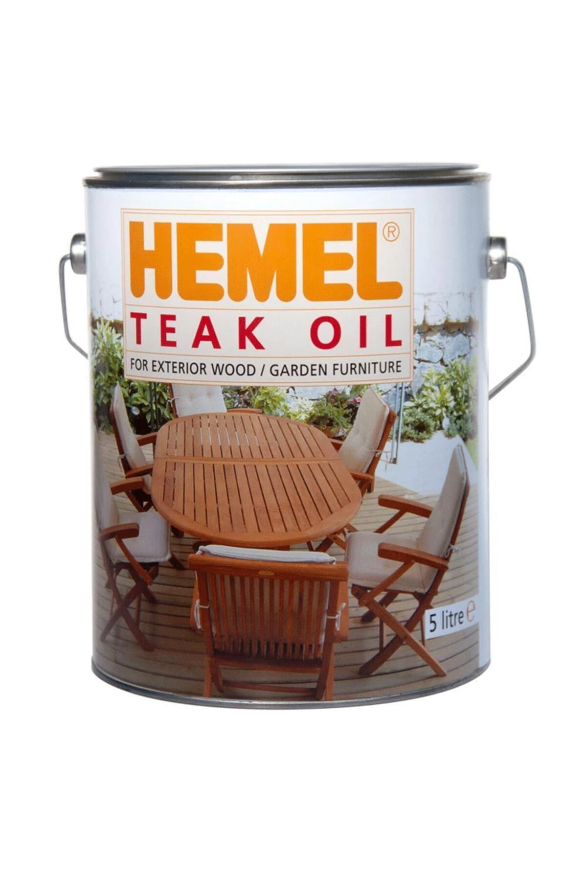 Teak Oil Şeffaf 5 Lt