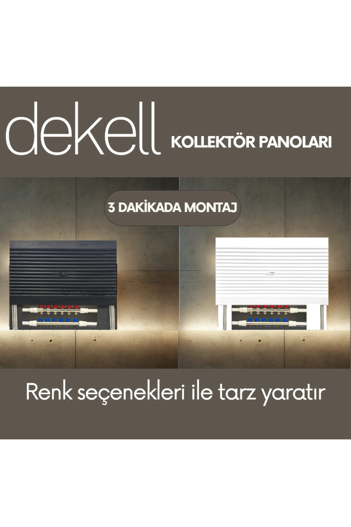 Kollektör Panosu Beyaz