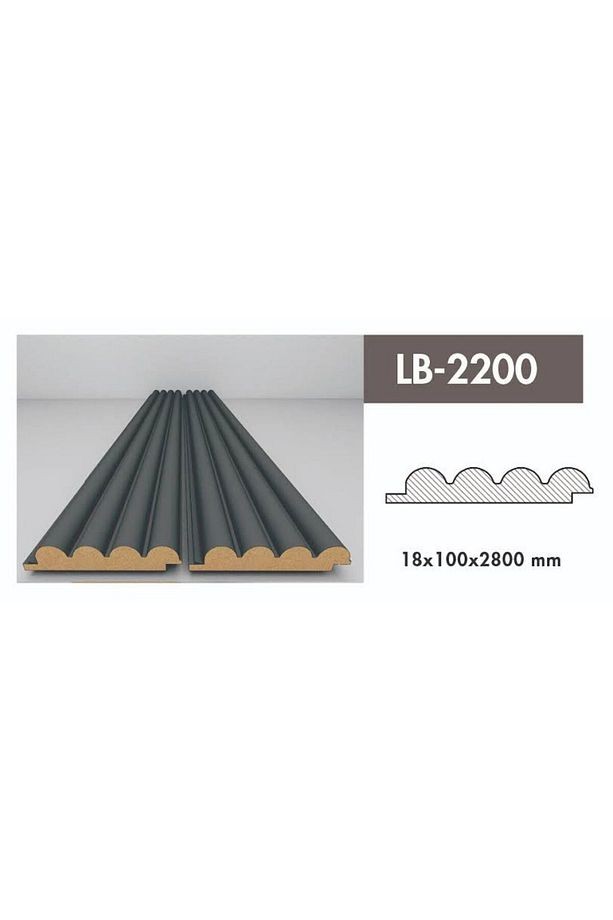 AKYÜREK STORE LB 2200 Y MODEL NATURAL TOUCH MEŞE DEKOR PROFİL DUVAR KAPLAMA LAMBİRİ PANEL