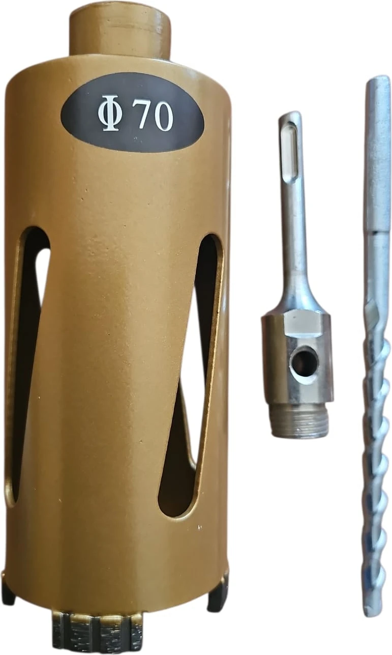 Ø 70X150MM Karot Panç Set (Tuğla ve Ytong Delmek Için)