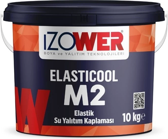 Izower M2 Elastik Su Yalıtım Kaplaması - Kiremit Rengi- 10 kg