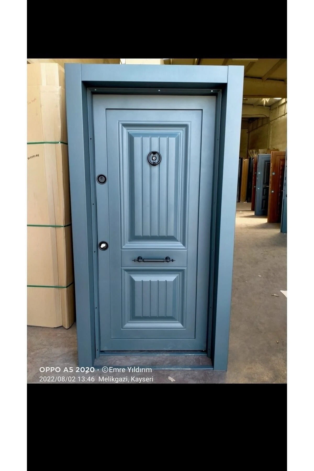 Lüx Çelik Kapı Sağ