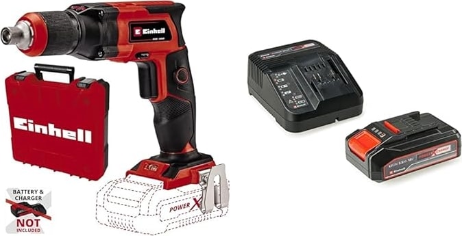 Te-Dy 18 Li- Solo, Akülü Alçıpan Vidalama ve  18V 2,5 Ah Pxc Starter Kit (Başlangıç