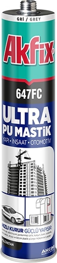 647FC  Siyah Ultra Poliüretan Otomotiv Yapı Pu Mastik 280ML