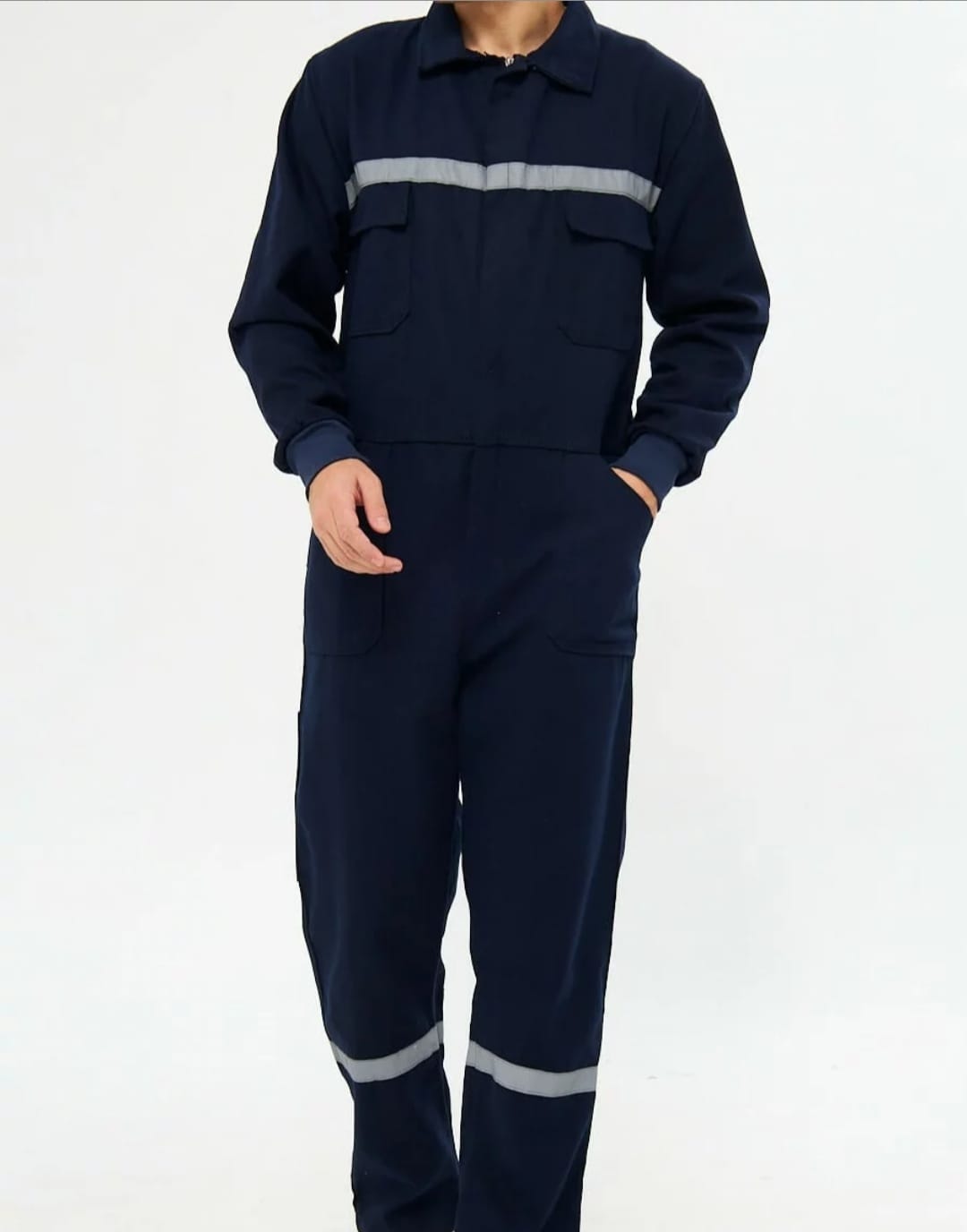 Gabardin Kumaş İş Tulumu