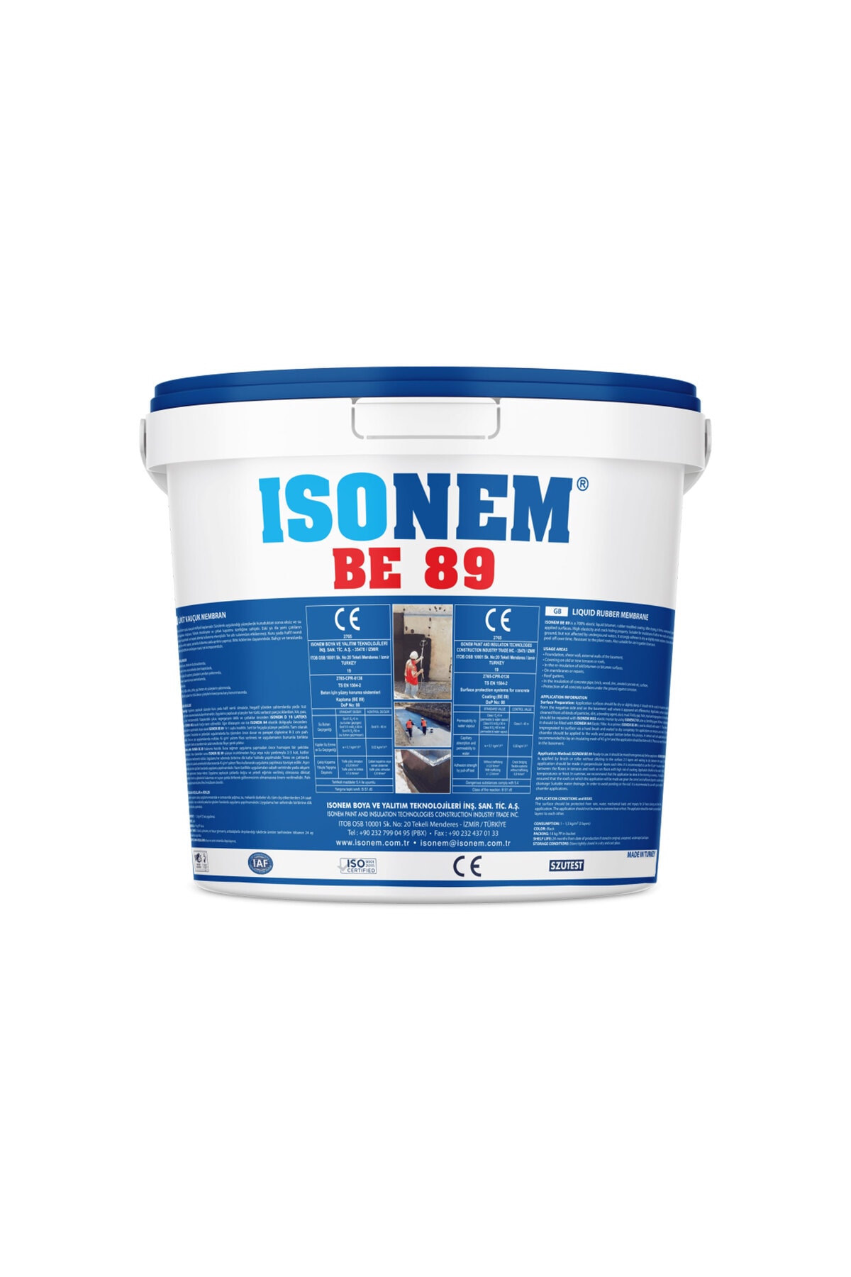 BE89 Likit Kauçuk Membran 18 Kg
