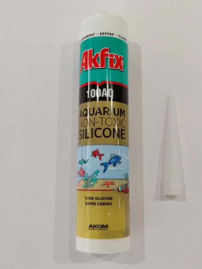 100AQ Şeffaf Akvaryum Silikonu 310 ml