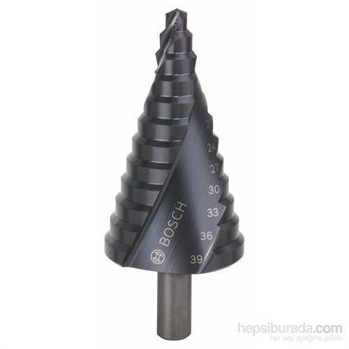 BOSCH - Kademeli Matkap Ucu Hss-Altin - 6 - 39 Mm, 10,0 Mm, 93,5 Mm
