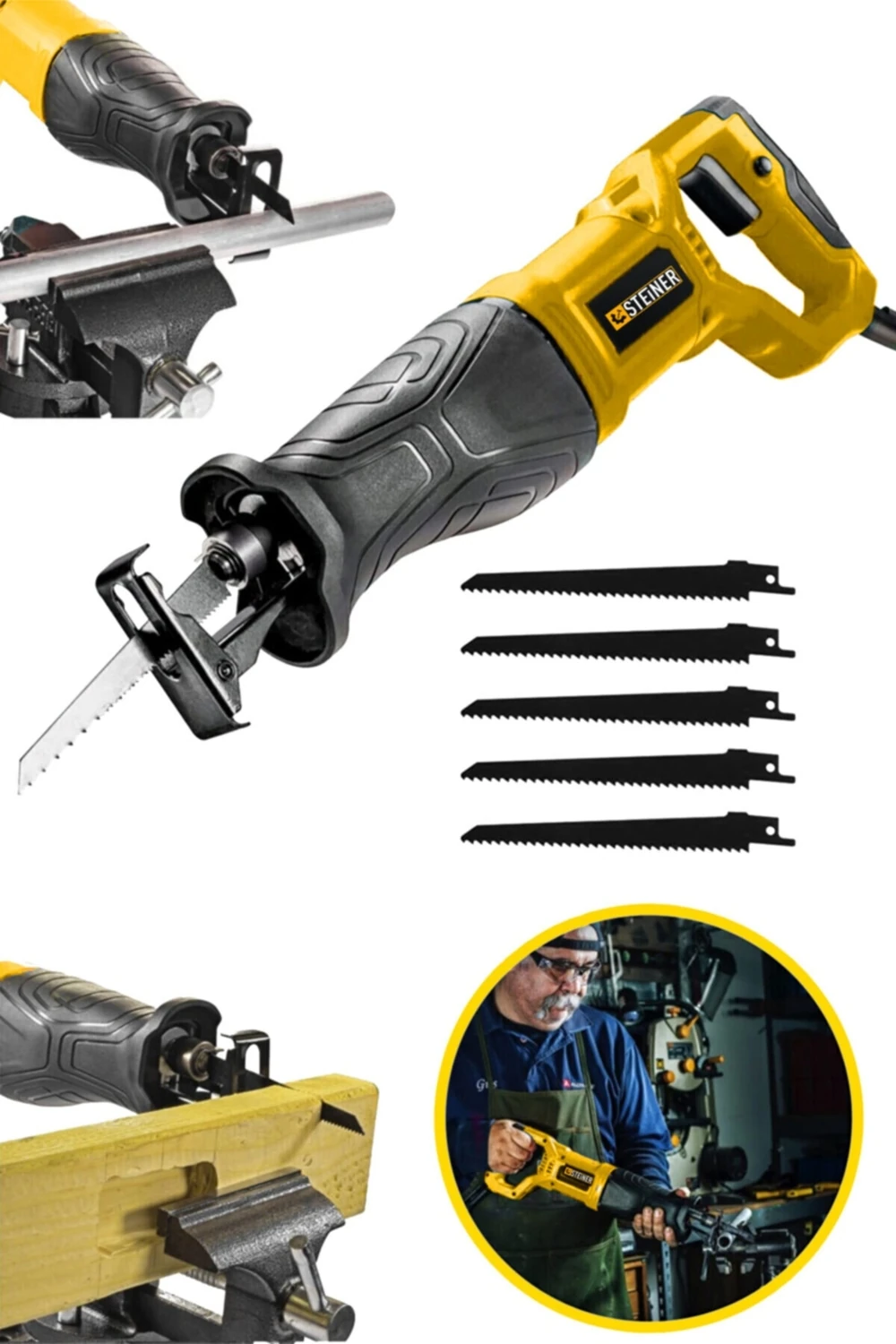 Güçlü 3600W devir ayarlı beton ve tuğla kesme makinesi, 2 yıl garanti