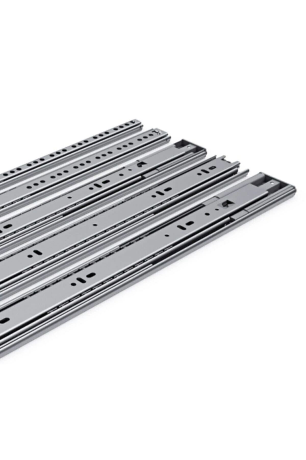 Samet 43*60 So - Class Teleskopik Bilyalı Çekmece Rayı Çift Açılım 60cm