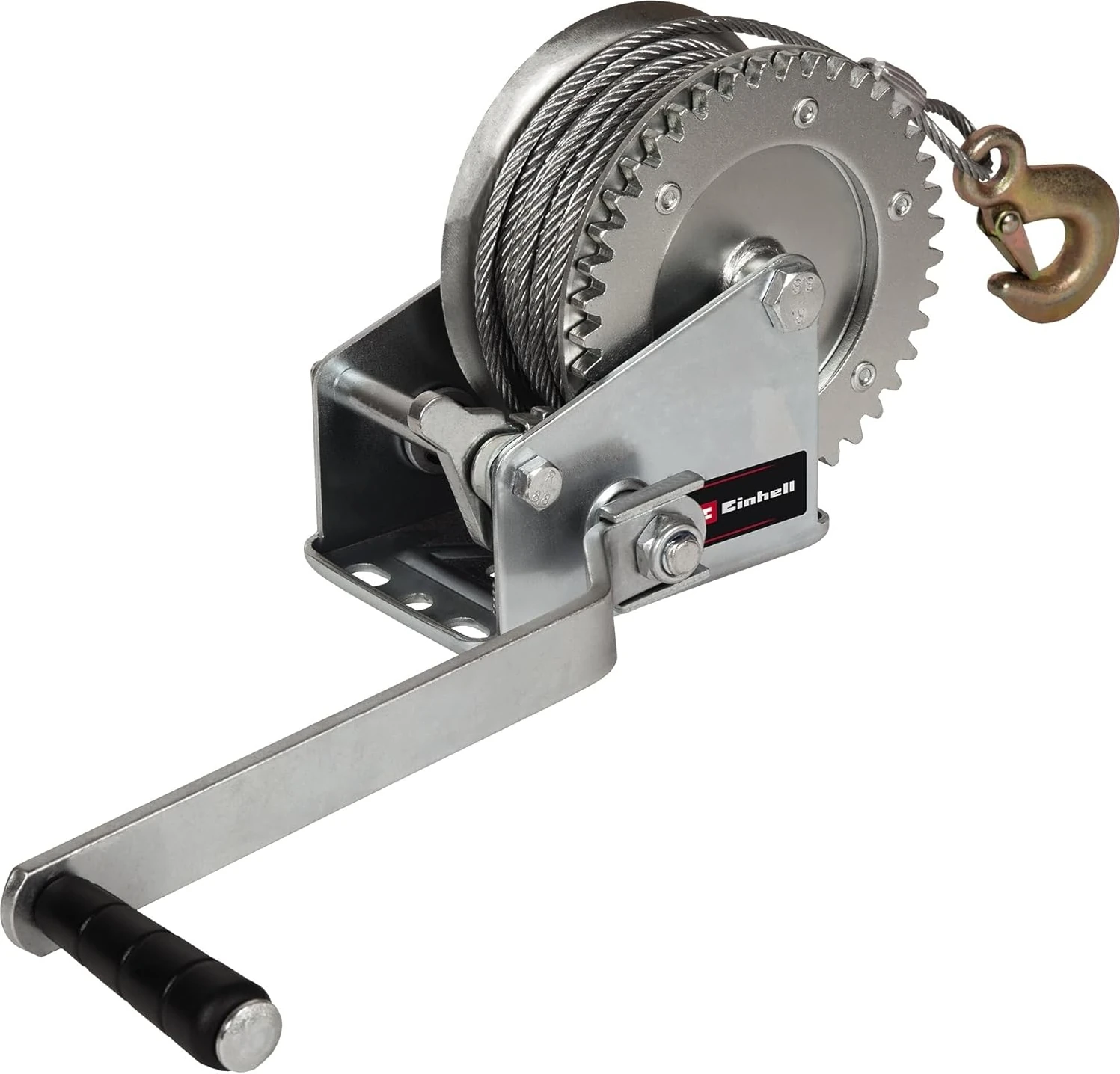 El Vinci Tc-Wı 800 (Maks. Taşıma Kapasitesi 800 Kg, 20 Metre Uzunluğunda Bükülmez Çelik Halat, Geri Dönüş Kilidi, Yumuşak Tutma Sapı, Emniyet Kapaklı Güvenlik Yük Kancası Dahil) - 2260170