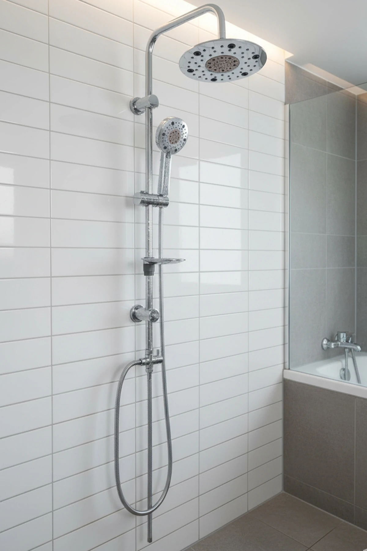 Tepe Yağmurlama Merkür Duş Seti Pirinç Yönlendirici