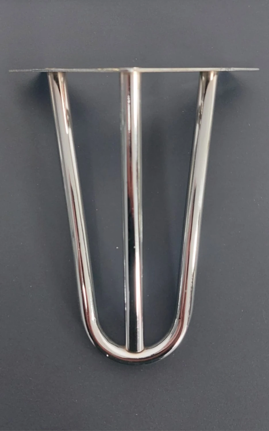 Mil Model 15 cm Krom Metal Mobilya Ayağı