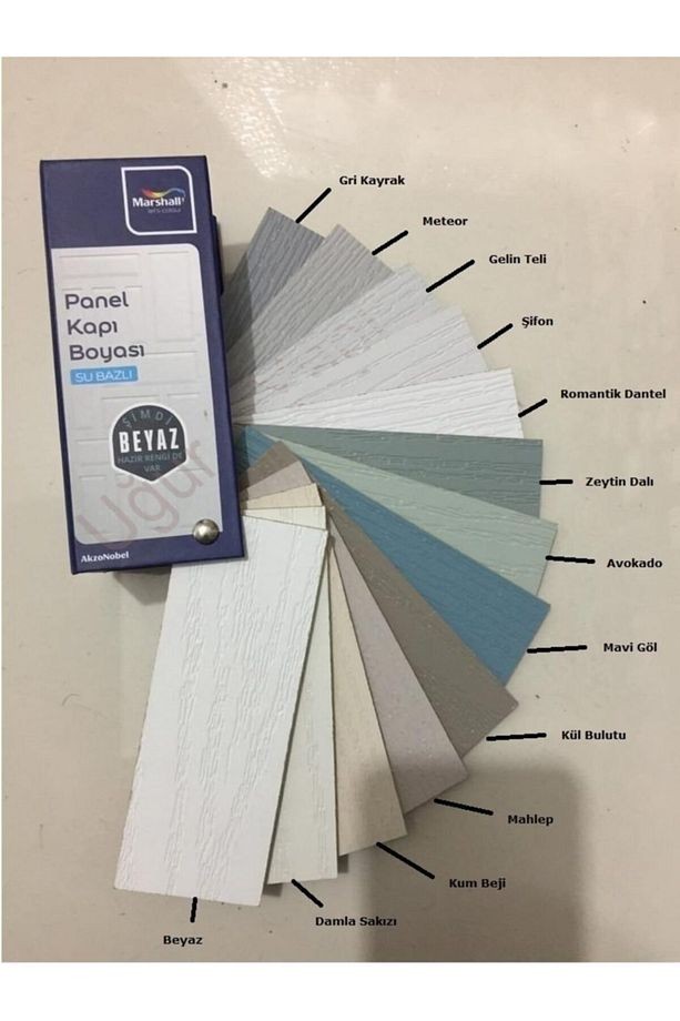 Su Bazlı Panel Kapı Boyası 2.5 Lt Zeytin Dalı