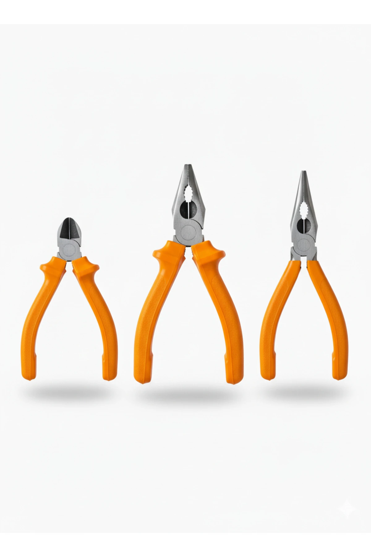 Premium 6 Parça El Aleti Seti – Yan Keski, Karga Burun, Pense, Tornavida - Özel Organizer Kutulu