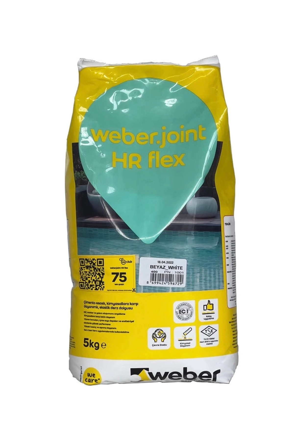 Joint Hr Flex Beyaz 5 Kg Derz Dolgu