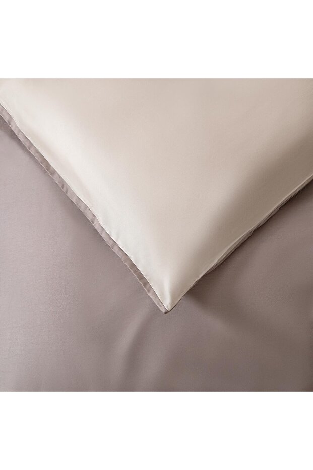 Bettie Nevresim Seti Çift Kişilik 200x220 Cm Bej/tas