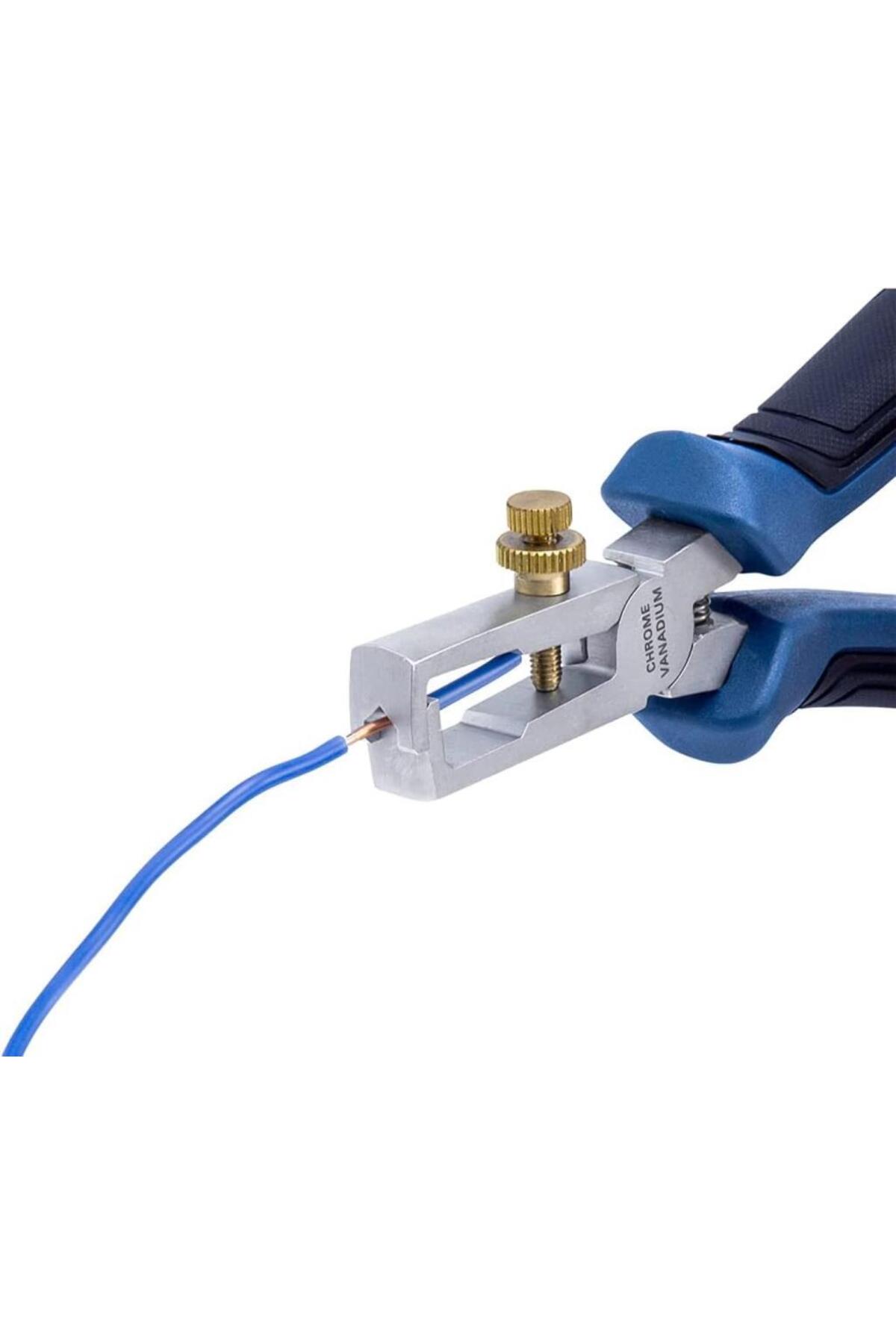 Professional Kablo Sıyırma Pensesi 160 mm 1600 A01 V03