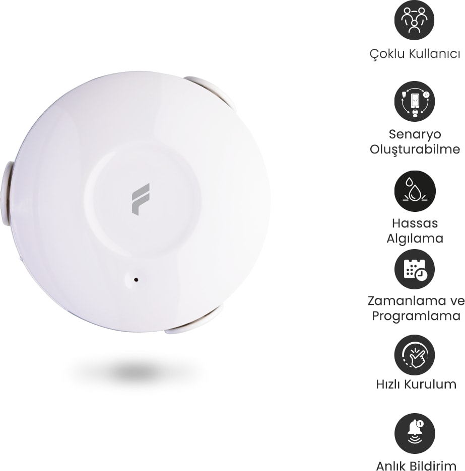 Wi-Fi Akıllı Su Baskın Sensörü