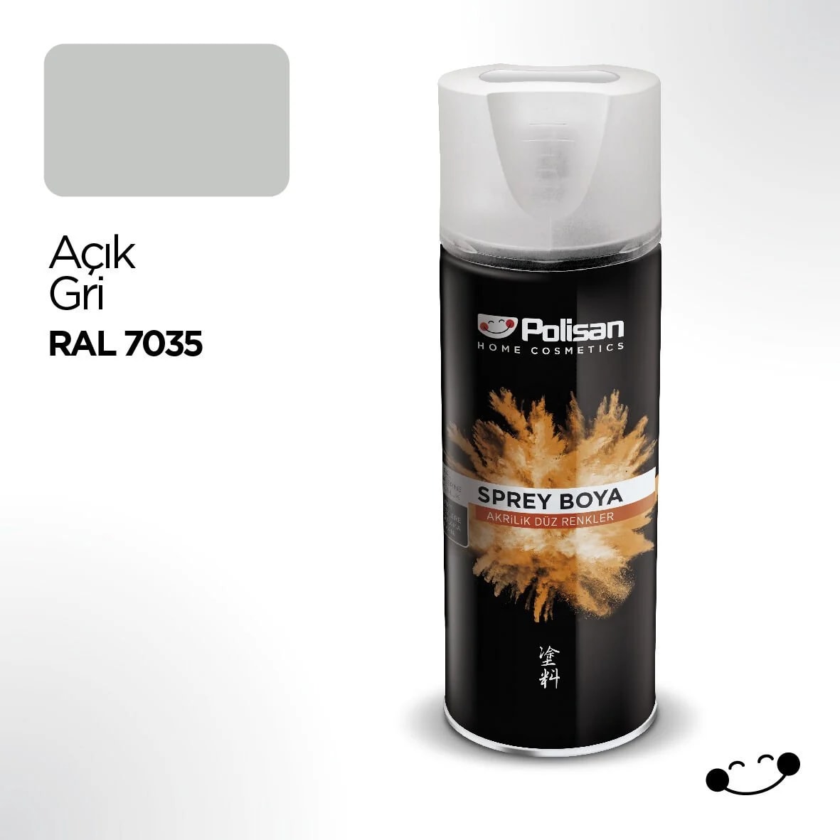 Sprey Boya Açık Gri 400ML RAL-7035