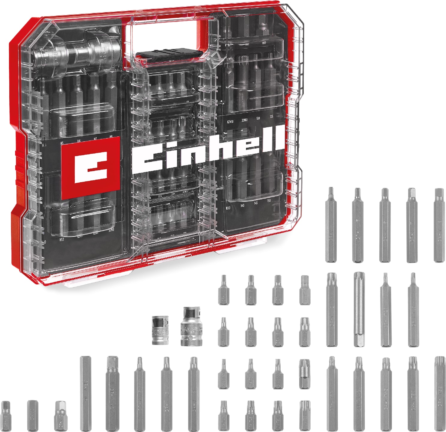 EİNHELL Bits Uç Seti 40 Parça, M-Case Kutu