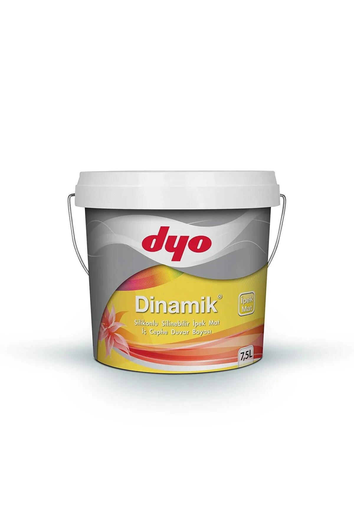 Dyo 7,5LT DİNAMİK İPEKMAT SİLİKONLU SİLİNEBİLİR İÇ CEPHE DUVAR BOYASI (4366)