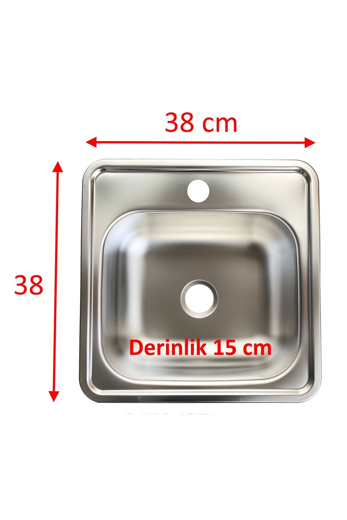 Unıvercal 38x38 Cm 1. Sınıf Karavan Marin Tekne Evyesi