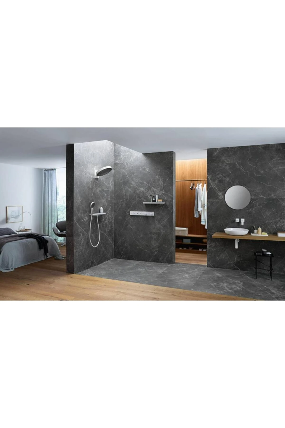 Rainfinity Tepe Duşu 360 3jet Beyaz 26234700