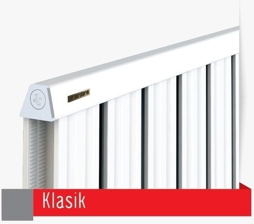 Alüminyum Panel Radyatör Klasik 525X5 Ral 9010 Kırık Beyaz