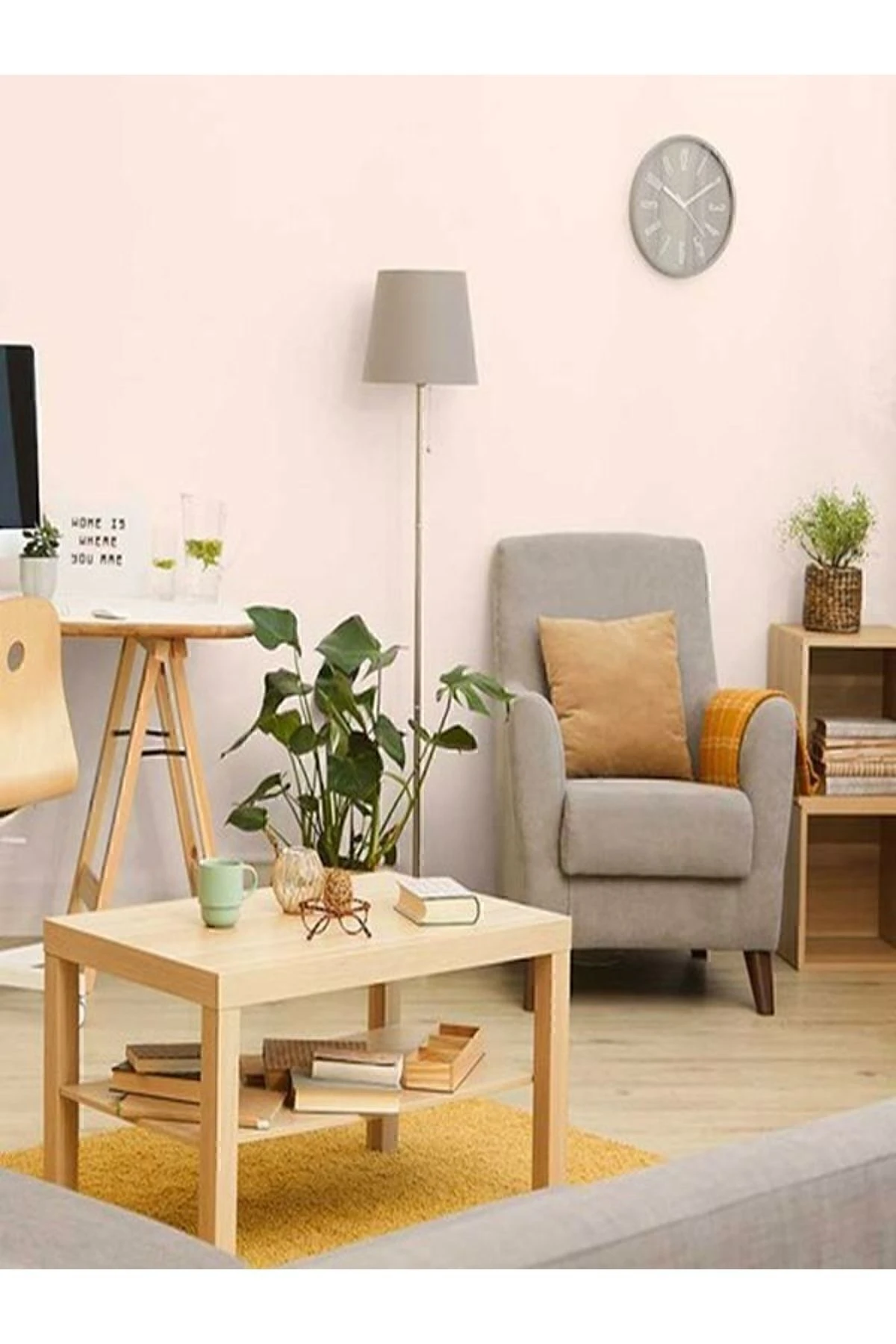 Tek Duvar Boyama Seti Kiraz Çiçeği