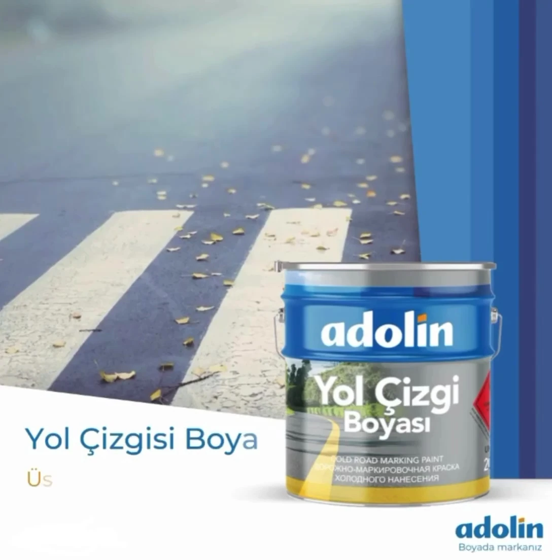 Yol Çizgi Boyası Kırmızı