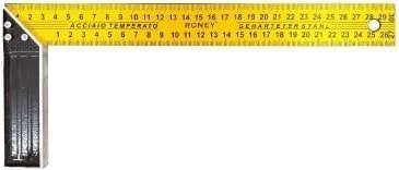 Marangoz Gönye Sarı 40 cm