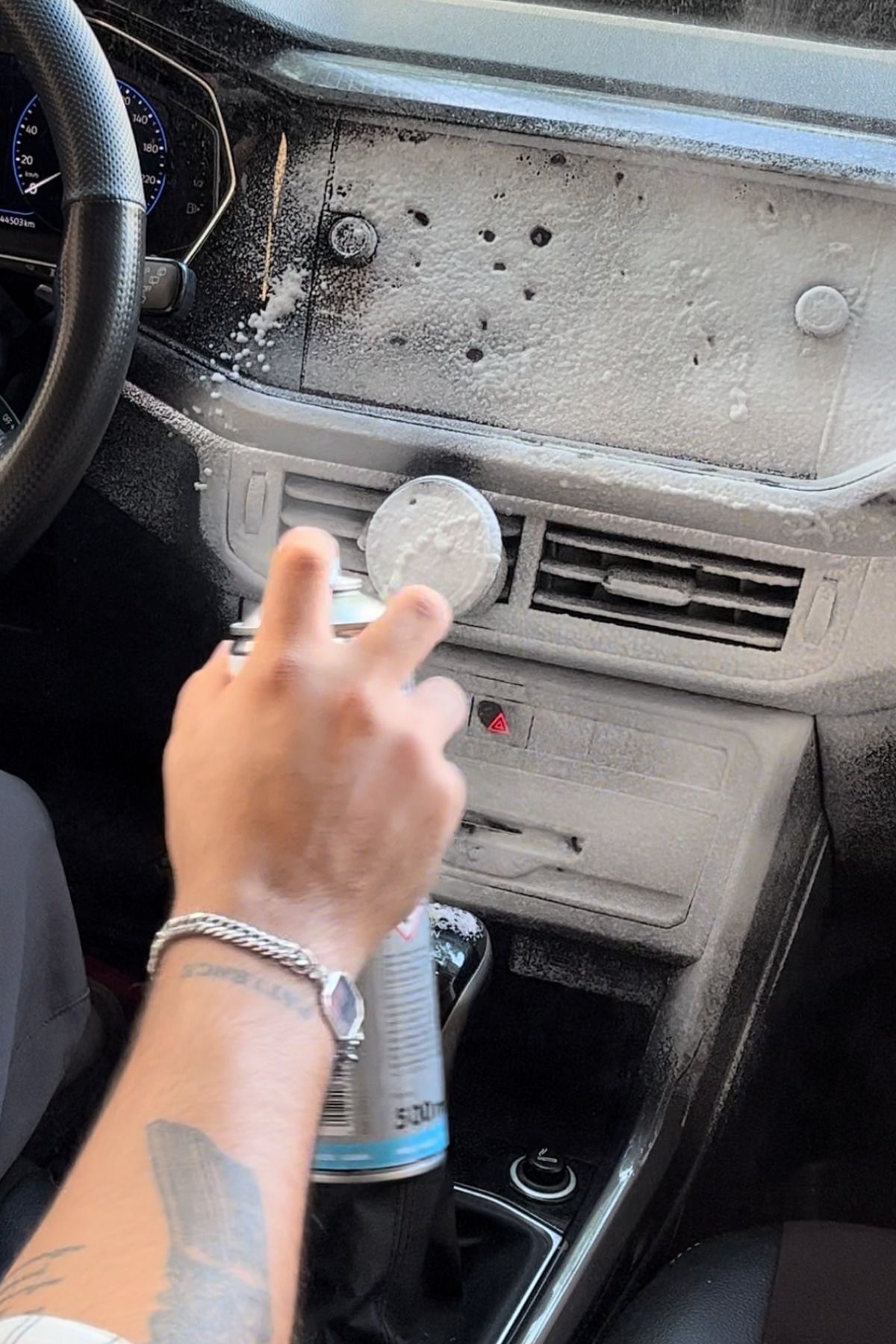 4'lü Oto Bakım Seti Motor Temizleyici, Araç İçi Temizleyici, Oto Parfüm, Detay Fırçası