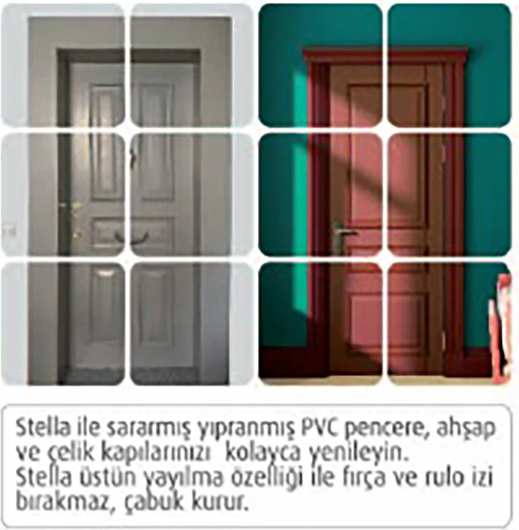 Stellashopbeylikdüzü  Stella Saf Akrilik Dönüşüm Boyası 1lt