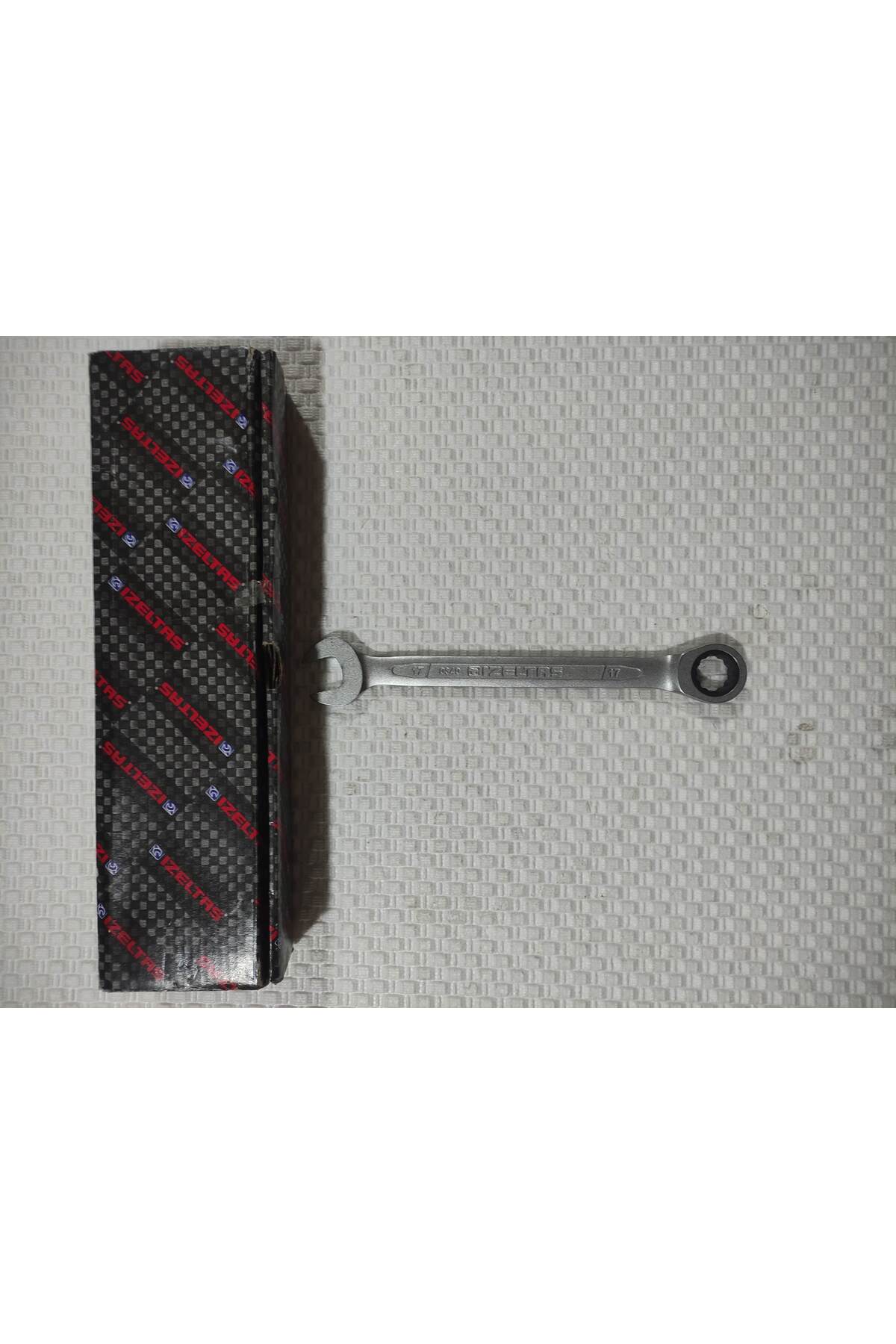 İZELTAŞ KOMBİNE ANAHTAR 17 MM AĞIRLIK :190 GR UZUNLUK 23 CM 1 ADET