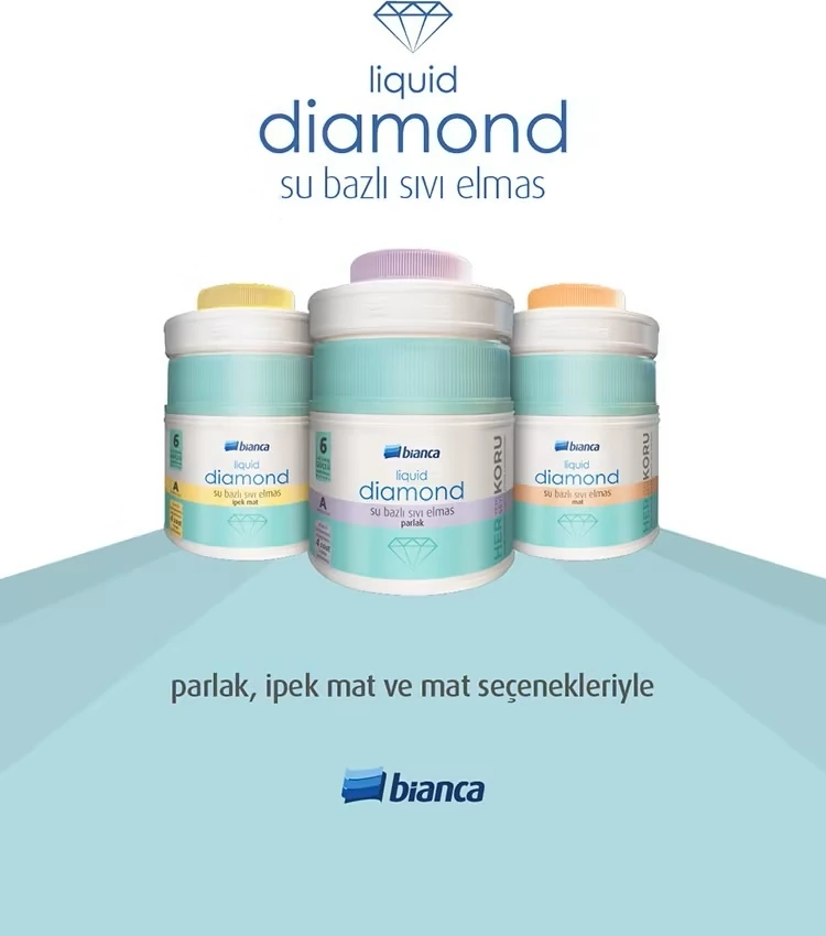 Stella Su Bazlı Liquid Diamond(Sıvı Elmas) Ipek Mat 0,600KG