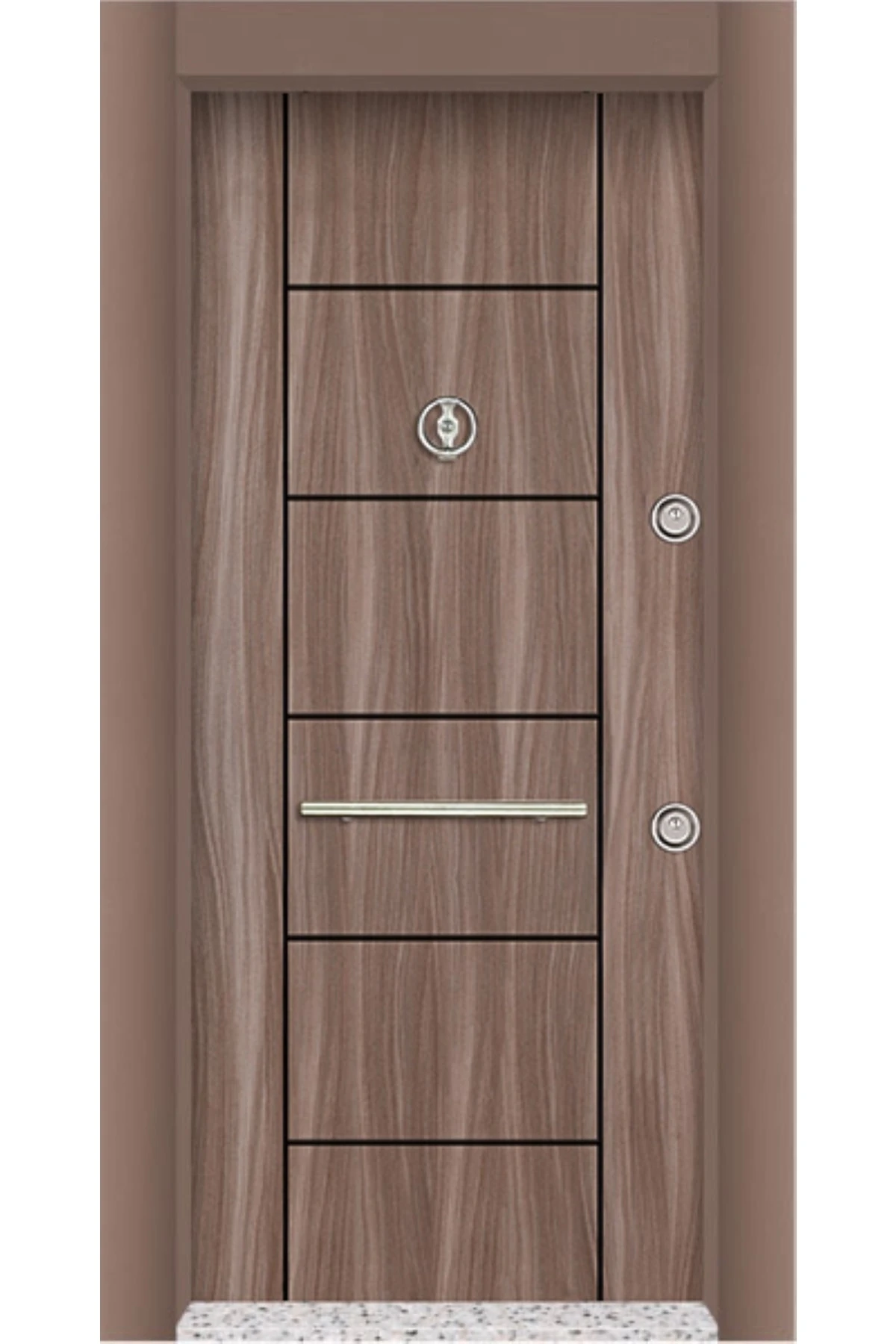 Daire Giriş Kapısı, Çelik Kapı, Mn-1827 Sol