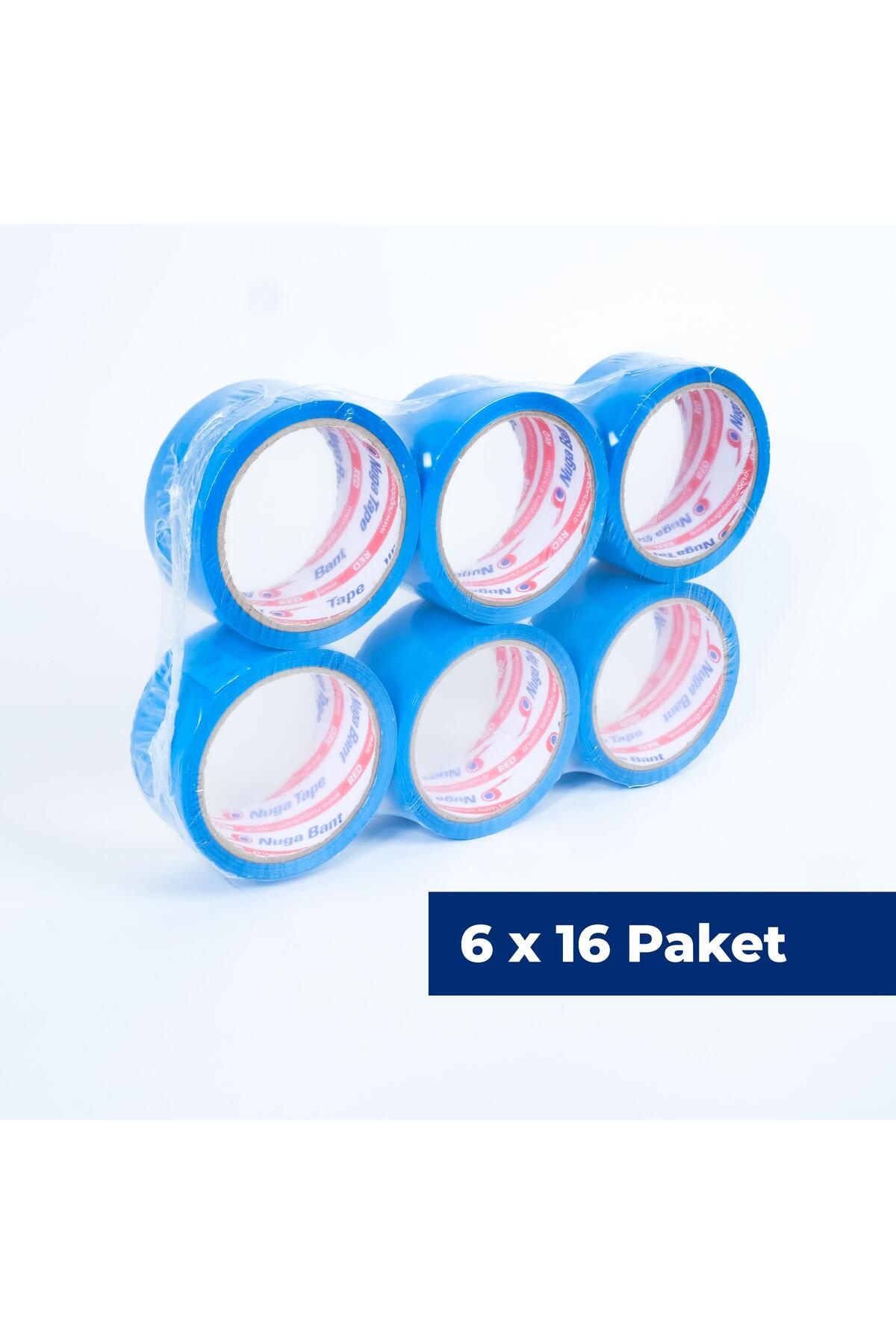 45 Mm X 40 Mt Mavi Koli Bandı 96 Adet