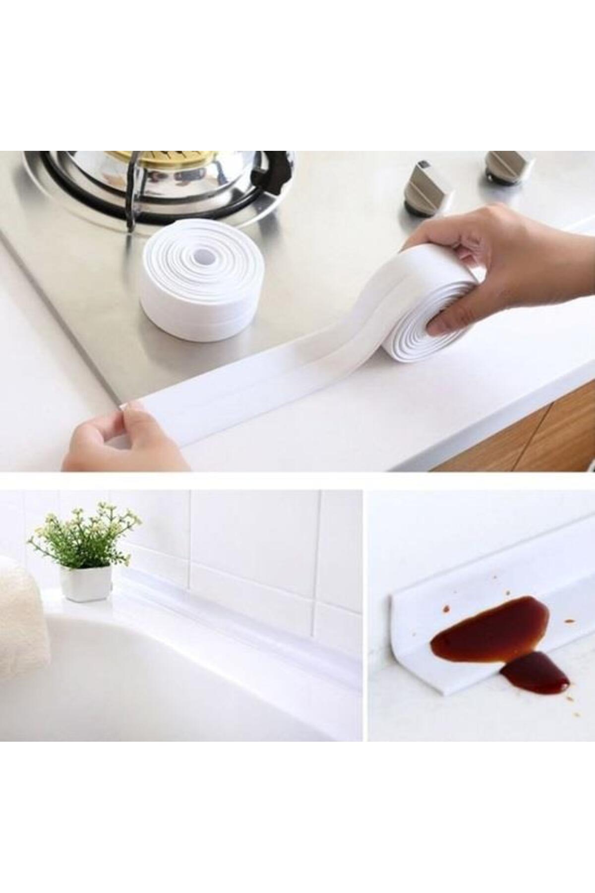 3M Su Sızdırmaz Bant Mutfak Lavabo Pencere Tezgah Sızdırmazlık Bandı 22mmX3,35 MT 1Adet