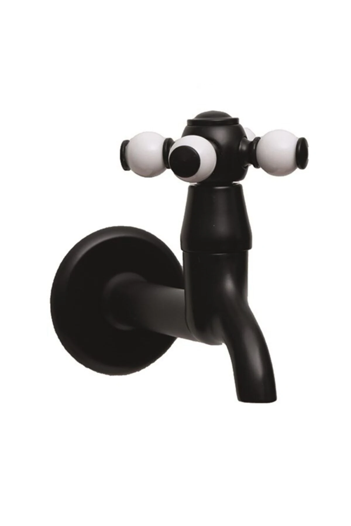 Siyah Uzun Musluk Taşlı