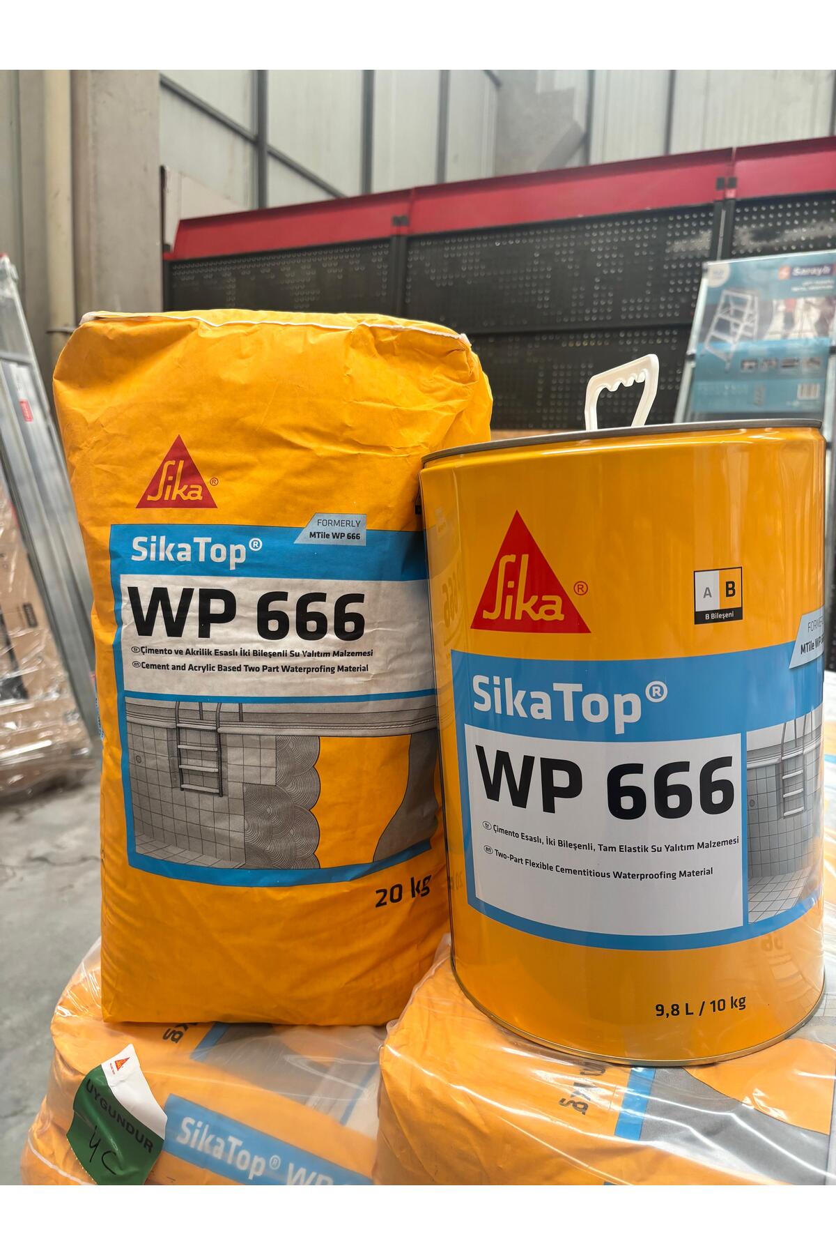 Top® WP 666 Tam Esnek Su Yalıtım Malzemesi