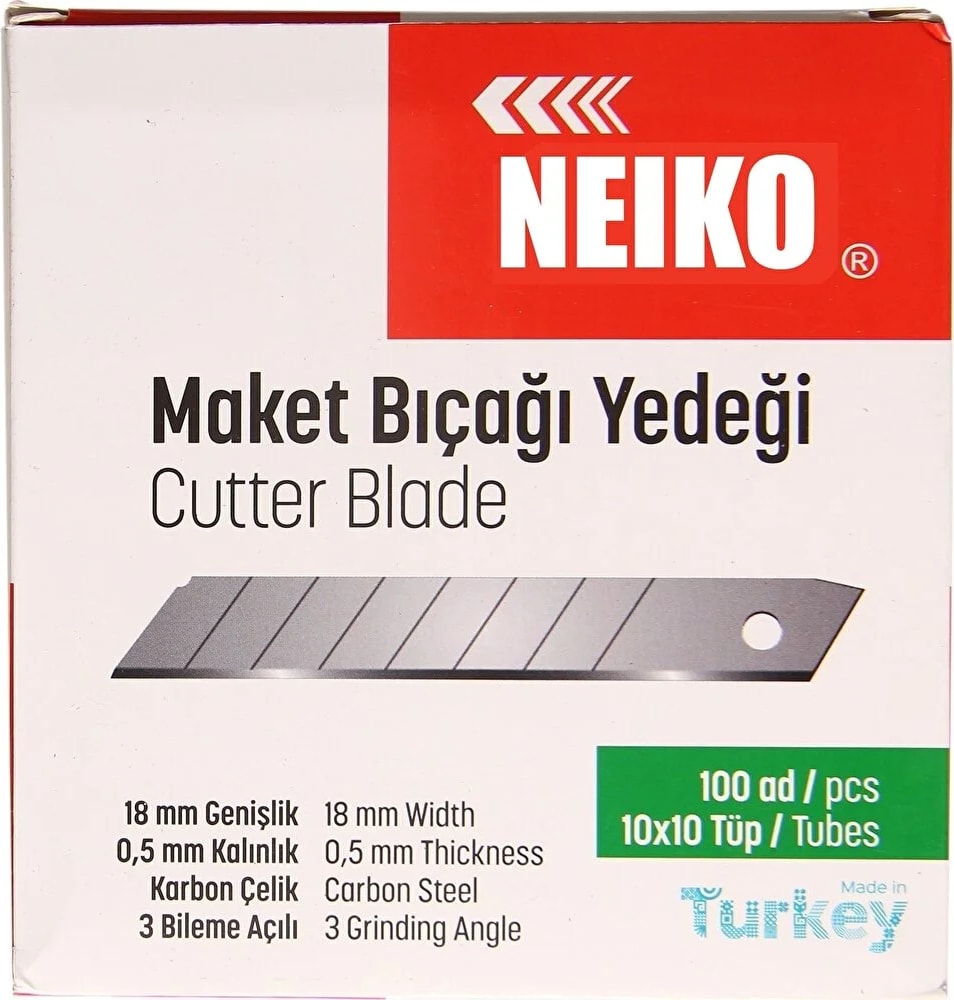 Yedek Falçata Ucu Falçata Bıçağı Maket Bıçağı Ucu - 10 Adet